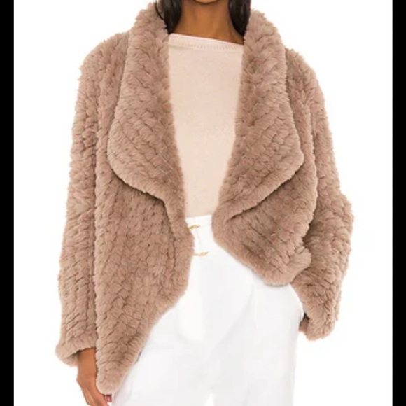 Heartloom Jackets & Blazers - Heartloom Ensley Faux Fur Jacket (Fawn)